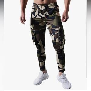 NWT AHA Forest Geometric Patterned Joggers size XL